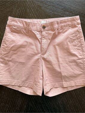 Blush Pink Cotton Shorts- Like New